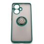 Чохол-накладка TPU Color Matte Ring для Realme 10 Pro Plus жовтий
