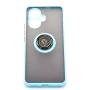 Чохол-накладка TPU Color Matte Ring для Realme 10 Pro Plus жовтий