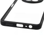 Чехол-накладка TPU Go Boy Case для Realme 12 5G / 12X прозрачно-чёрный