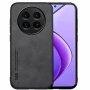 Шкіряний чохол - накладка X&E для Xiaomi Redmi 14C / Poco C75 з металевою вставкою зелений
