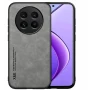 Шкіряний чохол - накладка X&E для Xiaomi Redmi 14C / Poco C75 з металевою вставкою зелений