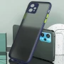 Чохол-накладка TPU Color Matte Case для Realme 9 / 9 Pro Plus синій