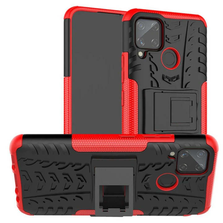 Бронированный чехол Armored Case для Realme C11 / C15