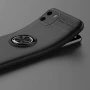 Чехол Auto Focus C-KU 360 Rotating Ring для Realme C11 черный с красным