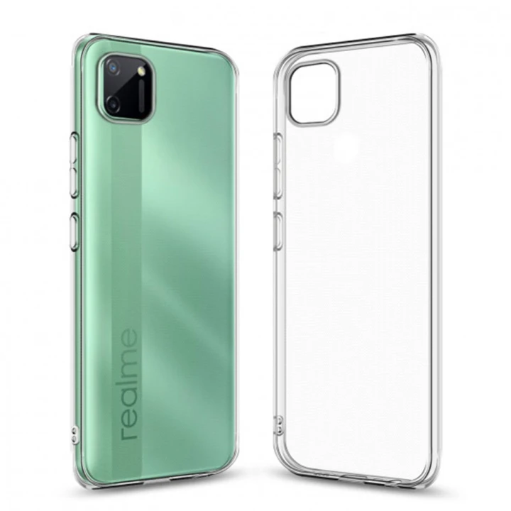 Захисний чохол SMTT Simeitu для Realme C11, Transparent