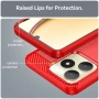 Чехол - накладка Polished Carbon для Realme C51 / Realme C53 / Realme Note 50 черный
