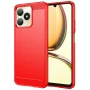 Чехол - накладка Polished Carbon для Realme C51 / Realme C53 / Realme Note 50 черный