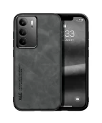 Шкіряний чохол - накладка X&E для Realme C75​​ з металевою вставкою