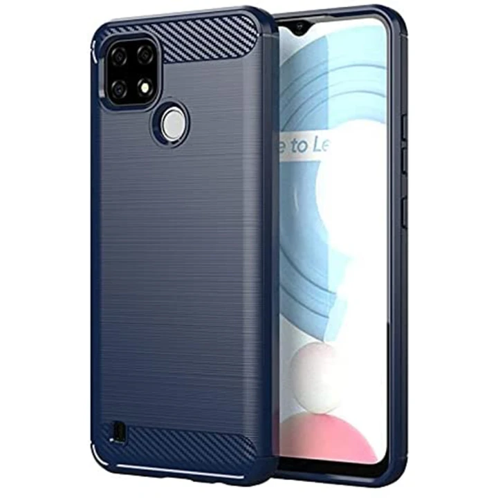 Чохол-накладка Polished Carbon для Realme C21