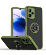 Чехол-накладка TPU Color Matte Ring для Realme C35