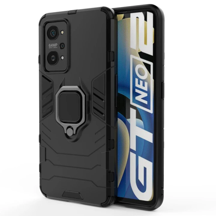Чохол накладка Ricco Black Panther Armor для Realme GT Neo 3T / GT Neo 2