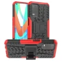 Бронированный чехол Armored Case для Realme 8 / 8 Pro красный