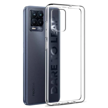 Прозрачный силиконовый чехол Slim Premium для Realme 8 / 8 Pro, Transparent