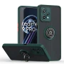 Чехол-накладка TPU Color Matte Ring для Realme 9 Pro / 9 5G зелёный