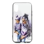 Чохол-накладка Glass Case Girls для Samsung Galaxy A015 (A01) 1