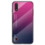 Чехол-накладка Gradient HELLO для Samsung Galaxy A01 розовый