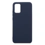Чехол накладка New Silicone Case для Samsung Galaxy A02s / A03s пудра