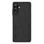 Шкіряний чохол - накладка Fanoya для Samsung Galaxy A24 4G бордовий