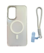 Чохол - накладка Omeve Chameleon для Samsung Galaxy A56 5G з MagSafe кільцем і шнурком