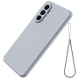 Чехол - накладка Silicone Cover Full для Samsung Galaxy A36 5G лаванда