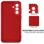 Чехол - накладка Silicone Cover Full для Samsung Galaxy A36 5G лаванда