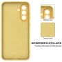 Чехол - накладка Silicone Cover Full для Samsung Galaxy A36 5G лаванда
