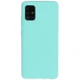 Матовий чохол-накладка Silicone Matted для Samsung Galaxy A71 білий