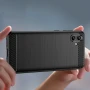  Чехол-накладка Polished Carbon для Samsung Galaxy A04 черный
