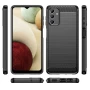  Чехол-накладка Polished Carbon для Samsung Galaxy A04s синий