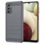  Чехол-накладка Polished Carbon для Samsung Galaxy A04s синий