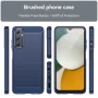 Чохол - накладка Polished Carbon для Samsung Galaxy A05s синій