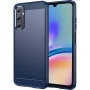 Чохол - накладка Polished Carbon для Samsung Galaxy A05s синій