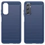 Чохол - накладка Polished Carbon для Samsung Galaxy A05s синій