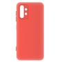 Матовый чехол накладка Silicone Matted для Samsung Galaxy A13 4G красный
