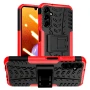 Бронированный чехол Armored Case для Samsung Galaxy A13 5G красный