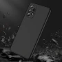Чехол накладка GKK 360 для Samsung Galaxy A53 5G черный з серебряным