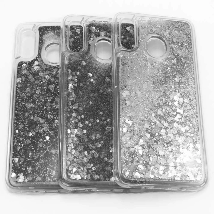 Силиконовый чехол накладка Epik Bling Sand Case для Samsung Galaxy A40 (A405)