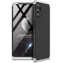 Чехол накладка GKK 360 для Samsung Galaxy A53 5G черный з серебряным