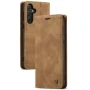 Чехол - книжка CaseMe для Samsung Galaxy A55 светло-коричневой
