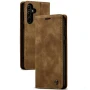 Чохол - книжка CaseMe для Samsung Galaxy A56 коричневий