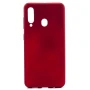 Силіконовий матовий чохол накладка ROCK для для Samsung Galaxy A60 червоний