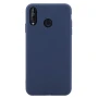 Матовый чехол накладка Silicone Matted для Samsung Galaxy A60 / M40 черный