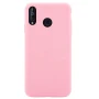 Матовый чехол накладка Silicone Matted для Samsung Galaxy A60 / M40 черный