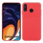 Матовый чехол накладка Silicone Matted для Samsung Galaxy A60 / M40 черный