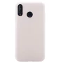 Матовый чехол накладка Silicone Matted для Samsung Galaxy A60 / M40 черный