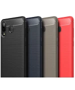 Чехол накладка Polished Carbon для Samsung Galaxy A8 Star (A9 Star)