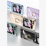 Чехол накладка GKK Glass Ring для Samsung Galaxy Flip6 чёрный