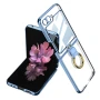 Чехол накладка GKK Glass Ring для Samsung Galaxy Flip6 чёрный