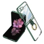 Чехол накладка GKK Glass Ring для Samsung Galaxy Flip6 чёрный
