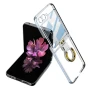 Чехол накладка GKK Glass Ring для Samsung Galaxy Flip6 чёрный